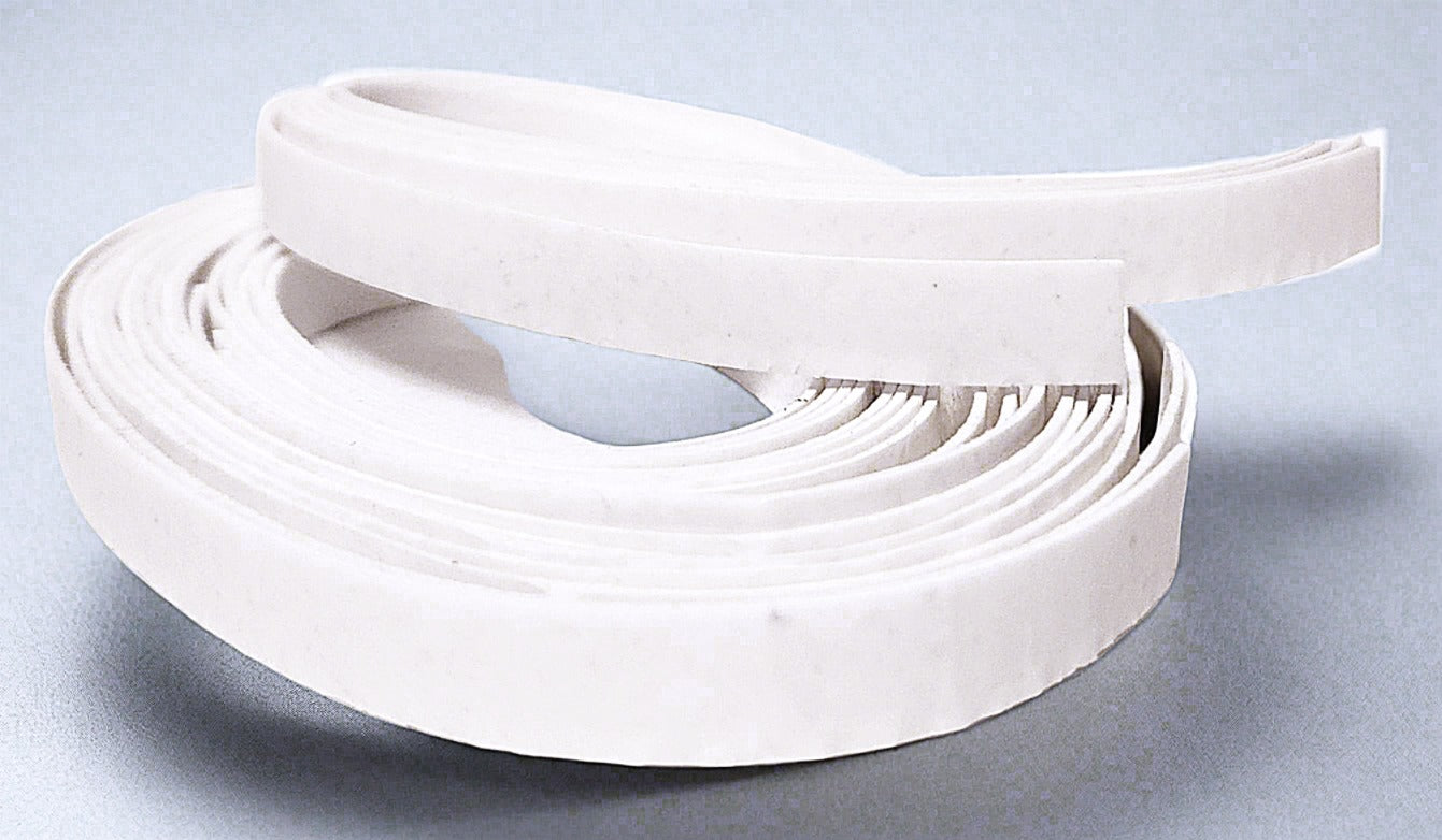 White Ultrasuede Strips for Embellishing DYI Shirts and Vests