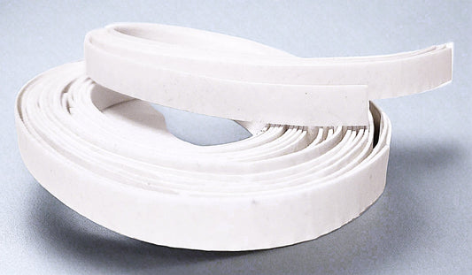 White Ultrasuede Strips for Embellishing DYI Shirts and Vests