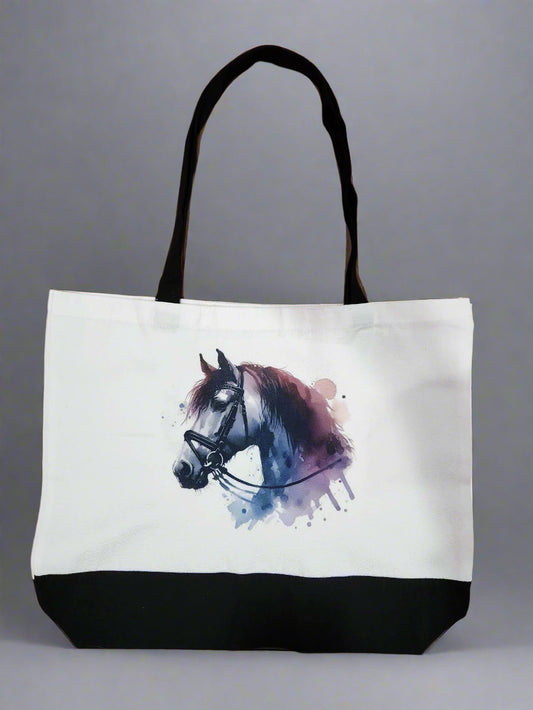 Dressage Horse Tote Bag